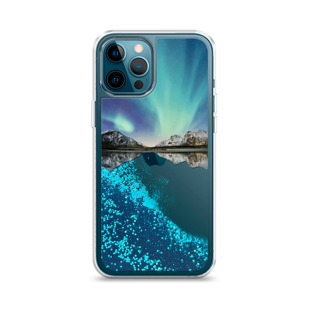 

Чехол Awog на Apple iPhone 12 Pro / Айфон 12 Pro "Горное озеро и сияние", Разноцветный, 12893-1