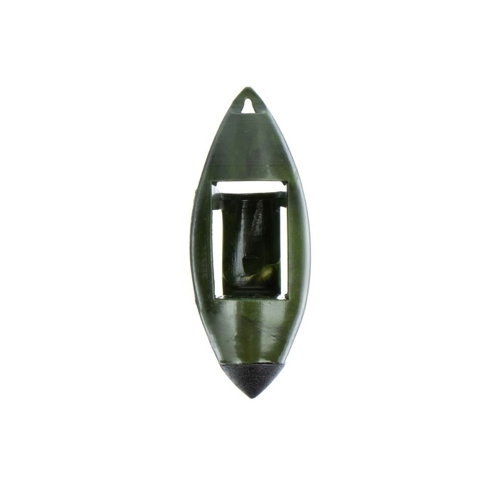 

Груз-кормушка пластиковая X-FEEDER PL CAMO BULLET WINDOW S, цвет камо, 50 г, 25 мл, Зеленый