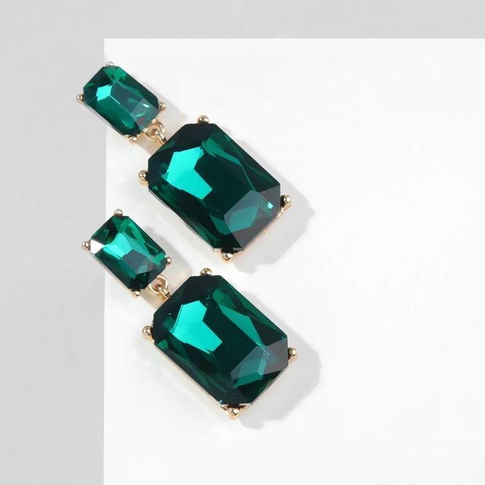 

Серьги из металла Queen Fair 9691663, стекло, 9691663