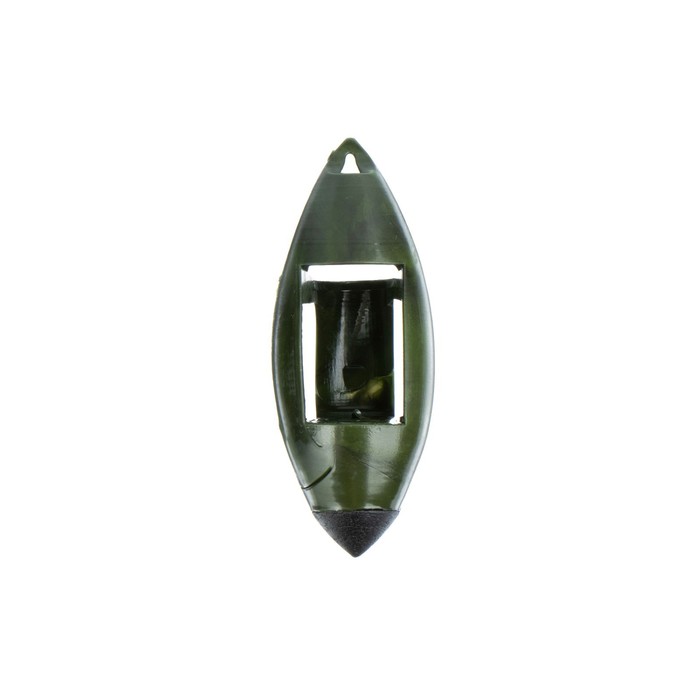 

Груз-кормушка пластиковая X-FEEDER PL CAMO BULLET WINDOW S, цвет камо, 30 г, 25 мл, Зеленый