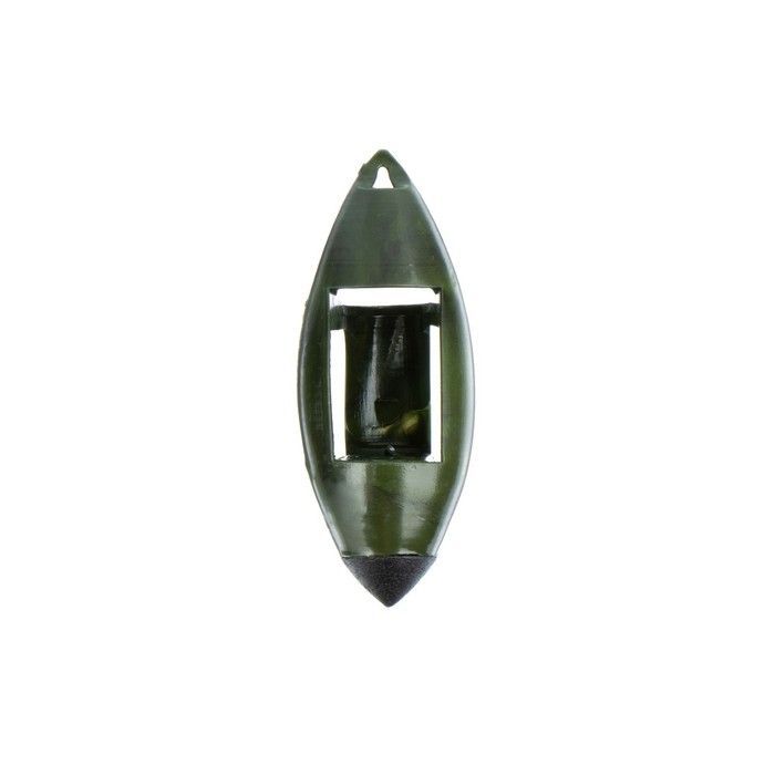 

Груз-кормушка пластиковая X-FEEDER PL CAMO BULLET WINDOW M, цвет камо, 100 г, 35 мл, Зеленый