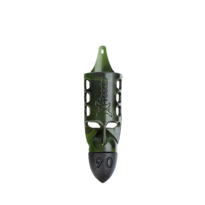 

Груз-кормушка пластиковая X-FEEDER PL CAMO BULLET FLYING-2 M, цвет камо, 90 г, 32 мл, Зеленый