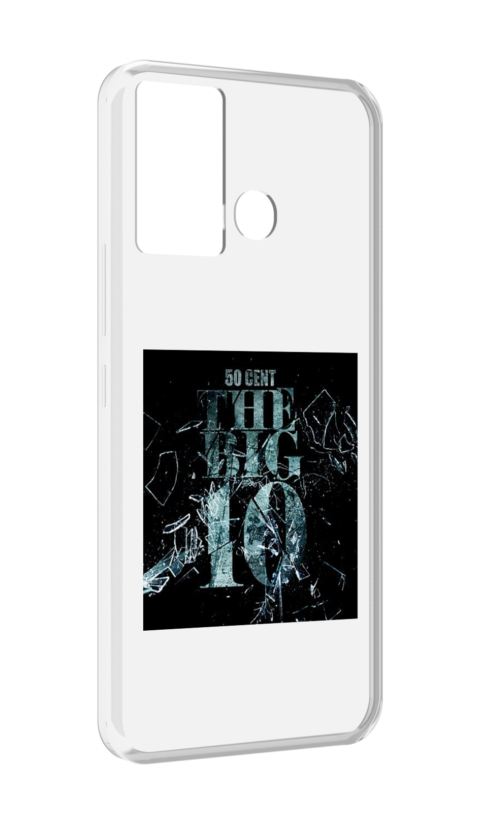 

Чехол MyPads 50 Cent - The Big 10 для Infinix Hot 12 Play, Прозрачный, Tocco