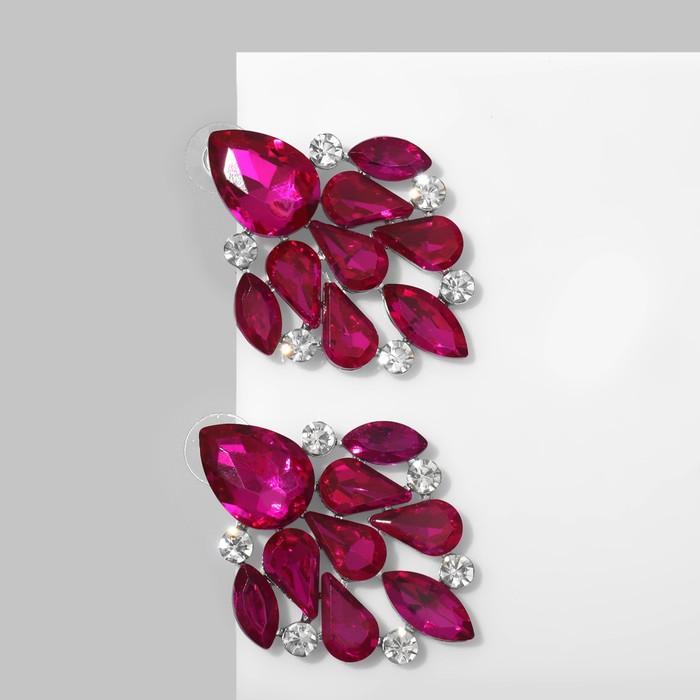 

Серьги из металла Queen Fair 9690855, стекло, 9690855