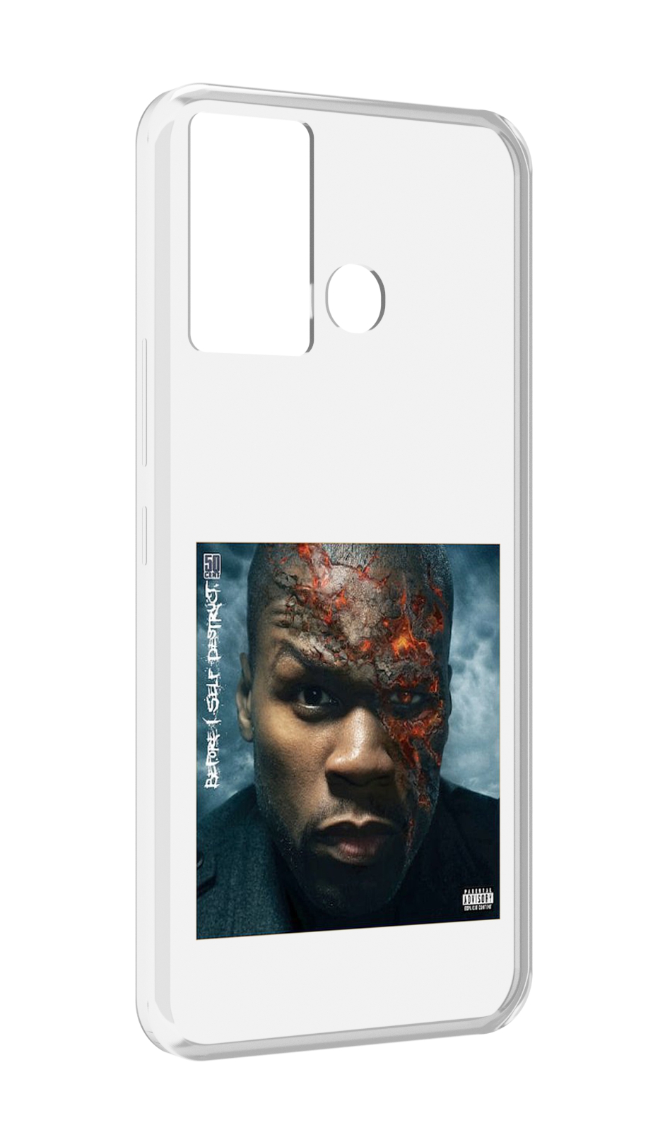 

Чехол MyPads 50 Cent - Before I Self Destruct мужской для Infinix Hot 12 Play, Прозрачный, Tocco