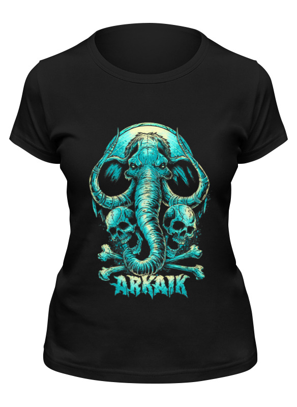 

Футболка женская Printio Art horror черная 2XL, Черный, Art horror