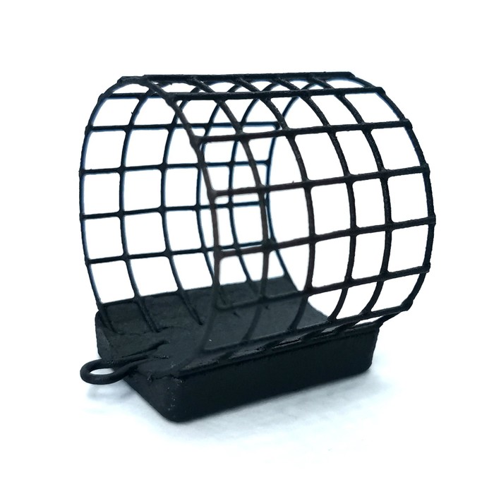 

Груз-кормушка металлическая X-FEEDER ME CLASSIC M GRID, цвет Matt Black, 50 г, 28 мл, Черный