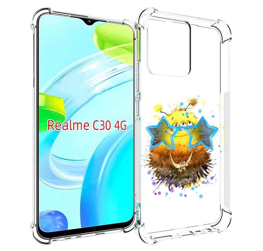 

Чехол MyPads Буня для Realme C30 4G / Narzo 50i Prime, Прозрачный, Tocco