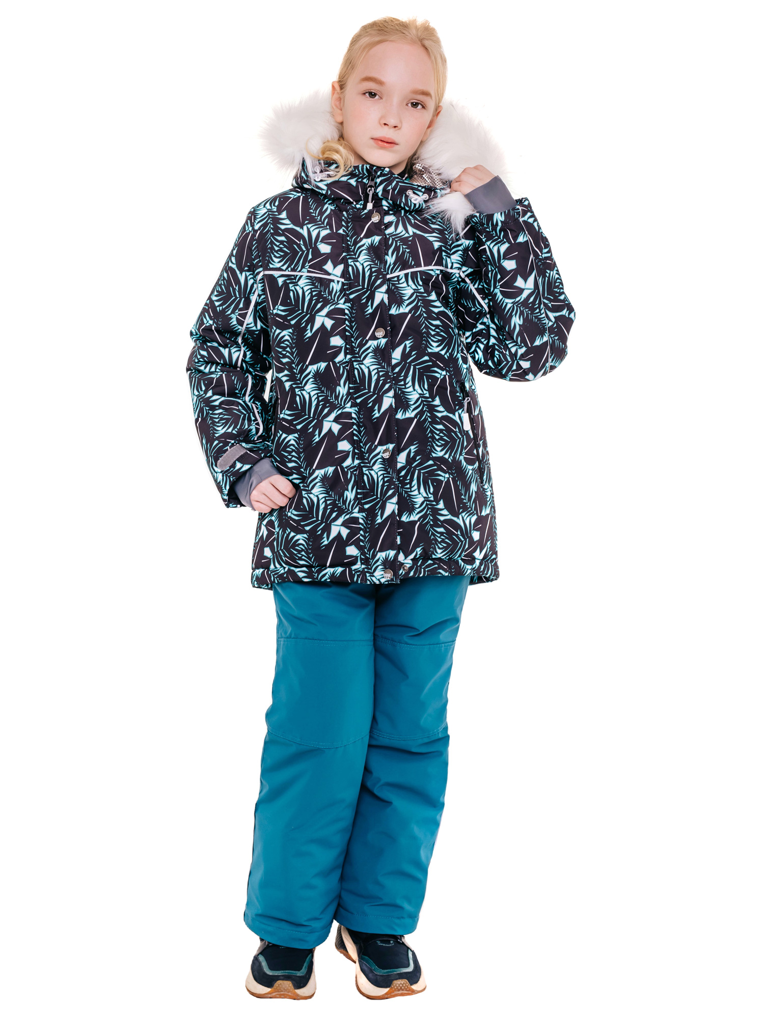 

Комплект верхней одежды Batik 351-21з бирюзовый цв. бирюзовый р. 158, 351-21з бирюзовый