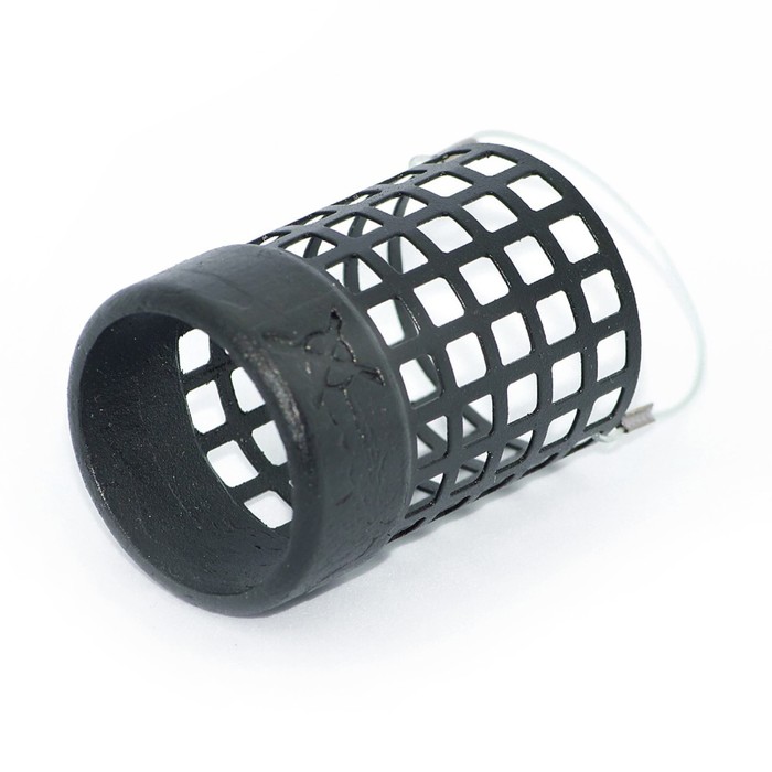 

Груз-кормушка металлическая X-FEEDER ME BULLET HAWK M PERFO, цвет Matt Black, 40 г, 30 мл, Черный