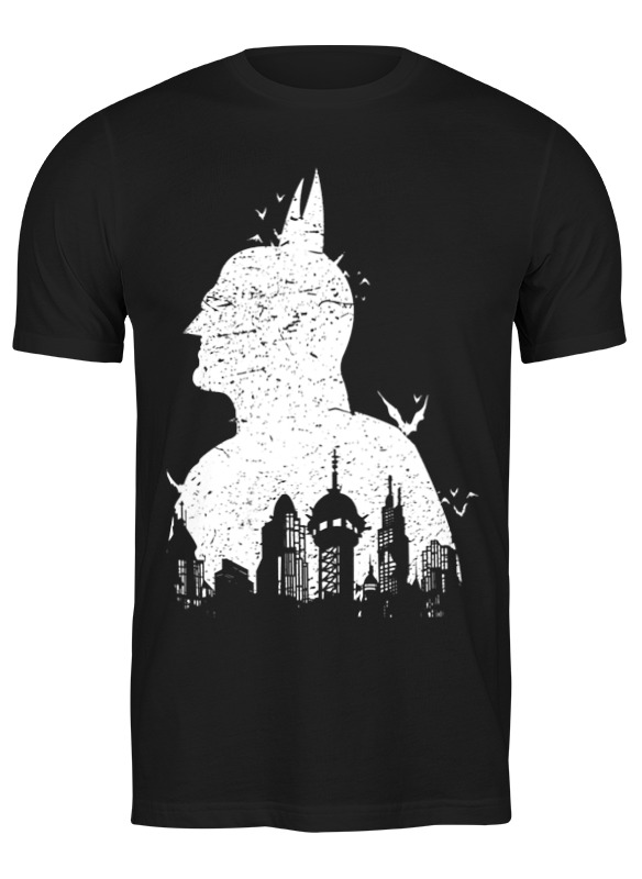 

Футболка мужская Printio Готэм черная 2XL, Черный, Готэм