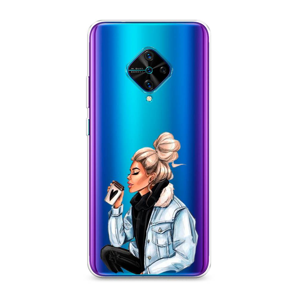 

Чехол Awog на Vivo Y9s "Cute girl", Разноцветный, 262450-7