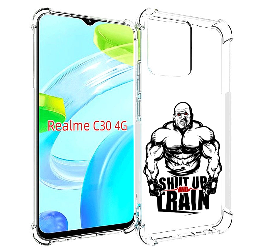 

Чехол MyPads здоровое тело для Realme C30 4G / Narzo 50i Prime, Прозрачный, Tocco