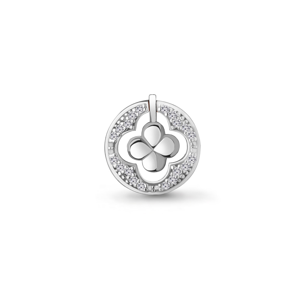 

Подвеска из серебра с фианитом Aquamarine 24250А_925_р, 24250А_925_р