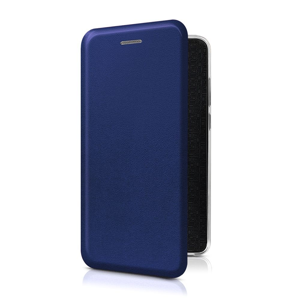 

Чехол-книжка на Tecno Pova Neo 2 из эко-кожи синяя, Синий, FLPU-3024
