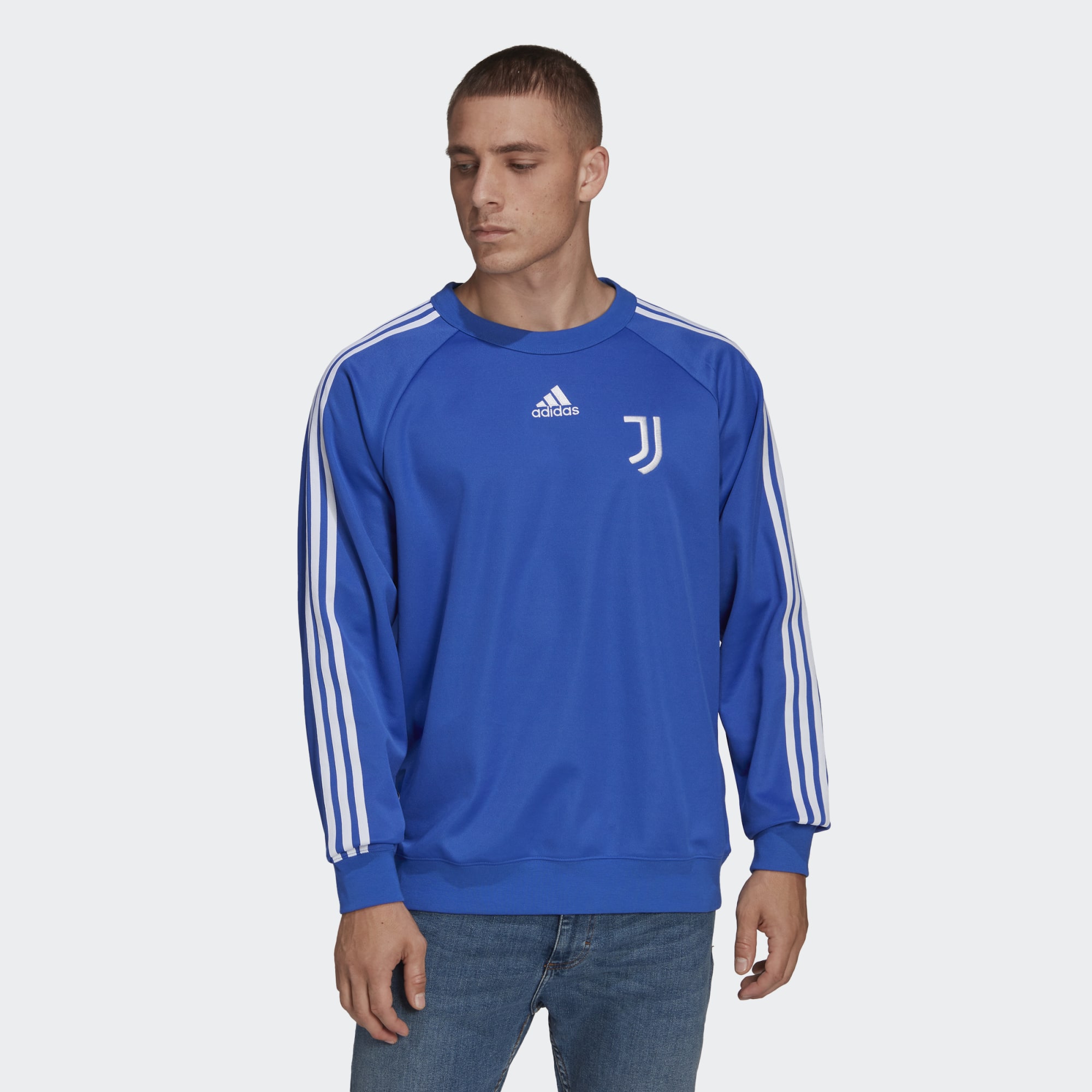 Свитшот мужской Adidas H67145 синий XS