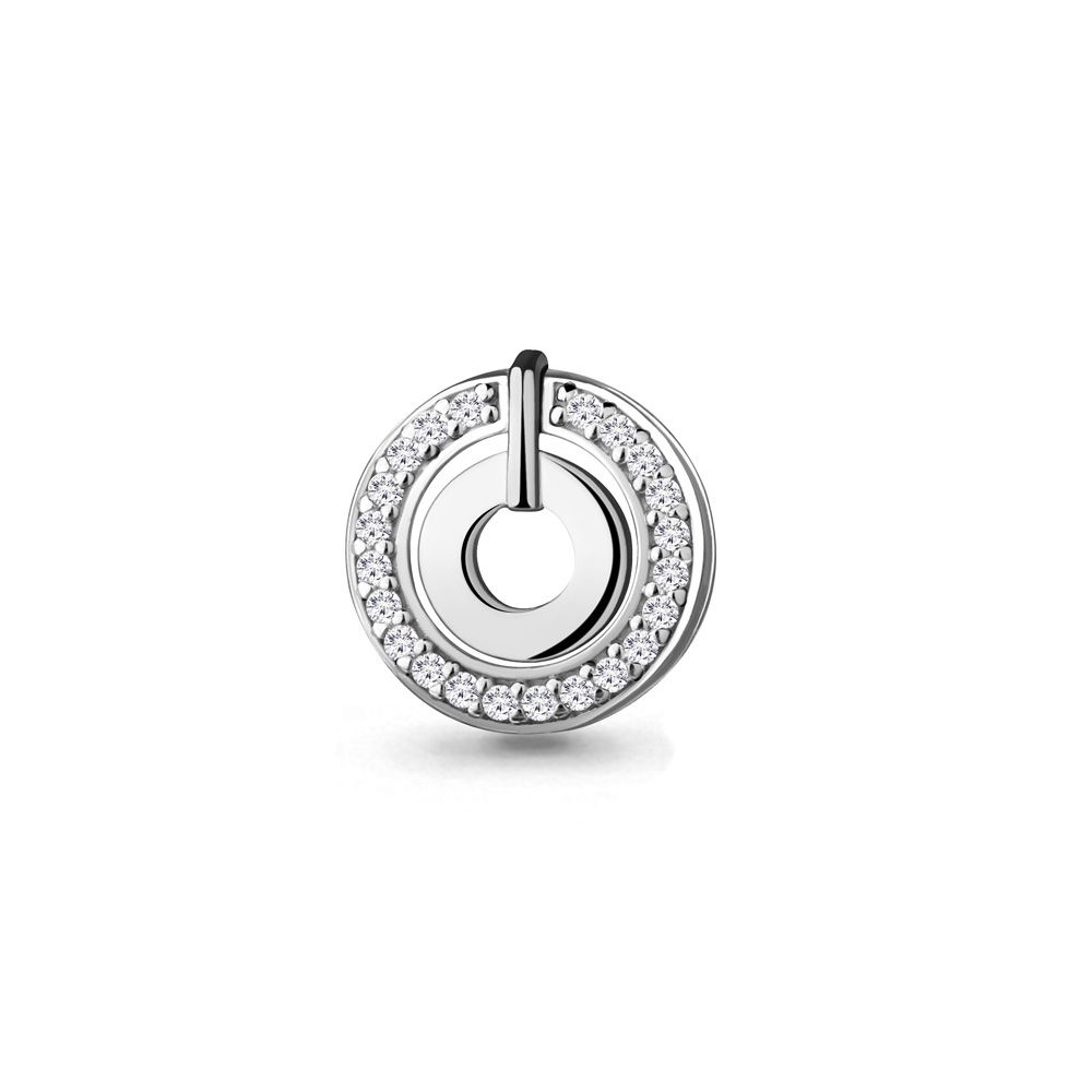 

Подвеска из серебра с фианитом Aquamarine 24248А_925_р, 24248А_925_р