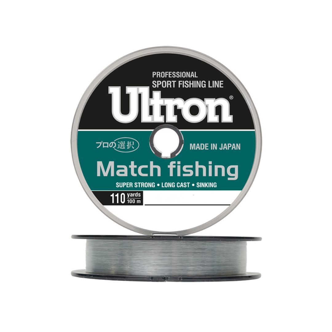 

Монофильная леска для рыбалки ULTRON Match Fishing (1 / 0.285 / 9 / 1 / clear (1 штука) /, Прозрачный, Match Fishing