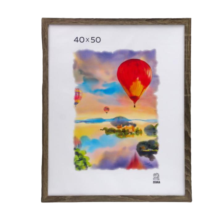 

Фоторамка МДФ 40х50 (104) (пластиковый экран), Коричневый