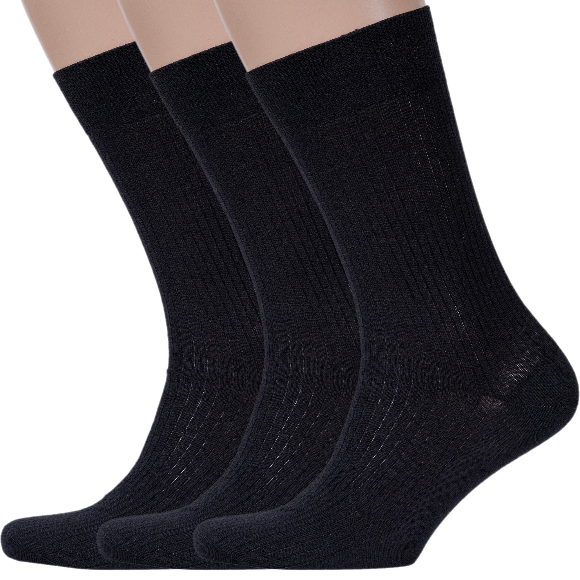 

Комплект носков мужских Rusocks 3-М3-11946 черных 27, 3 пары, Черный, 3-М3-11946