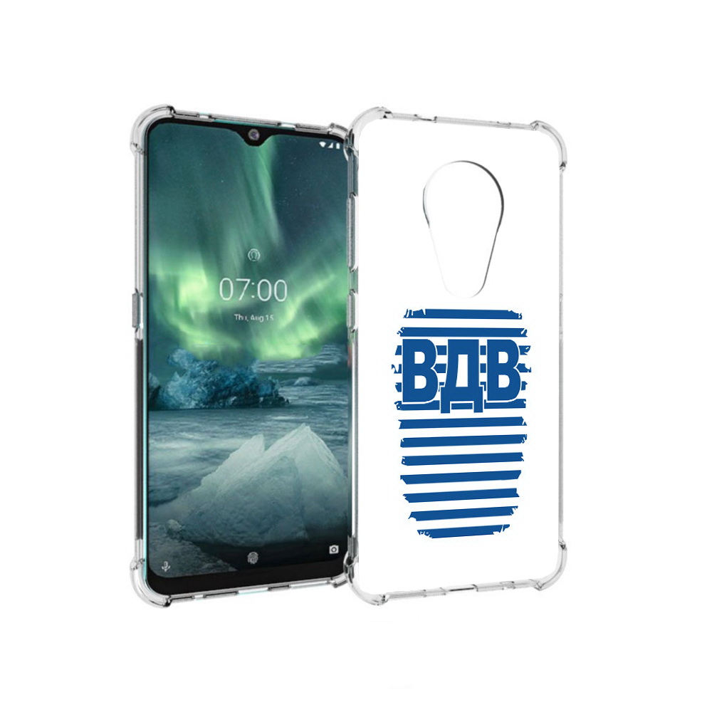 

Чехол MyPads Tocco для Nokia 7.2 вдв2 (PT139171.105.259), Прозрачный, Tocco