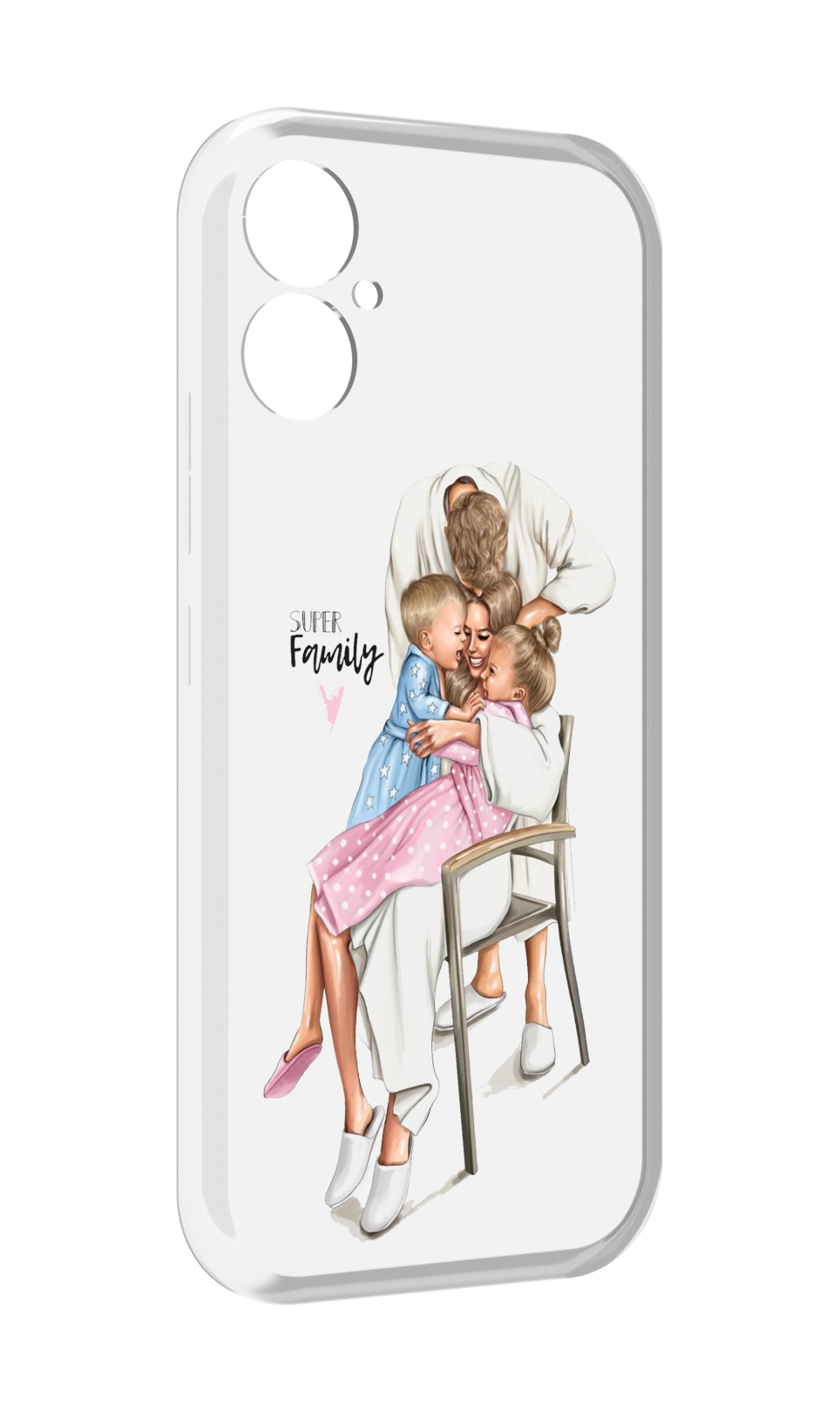 

Чехол MyPads Super-family для Tecno Spark 9 Pro \ Spark 9T, Прозрачный, Tocco