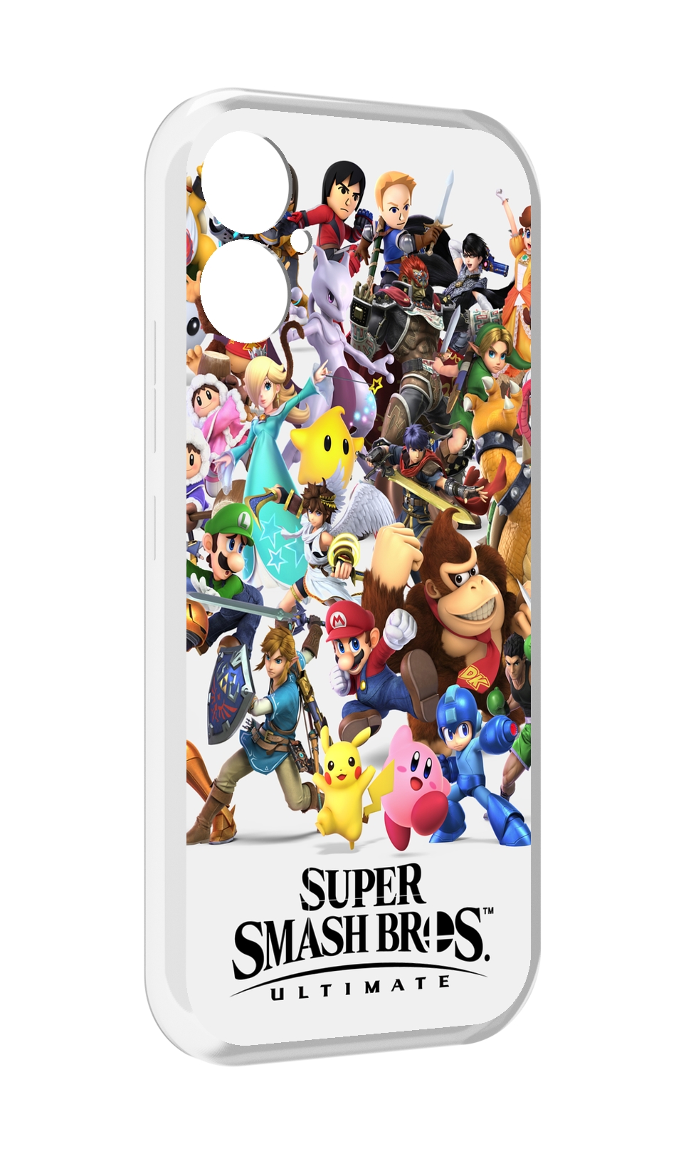 

Чехол MyPads Super Smash Bros для Tecno Spark 9 Pro \ Spark 9T, Прозрачный, Tocco