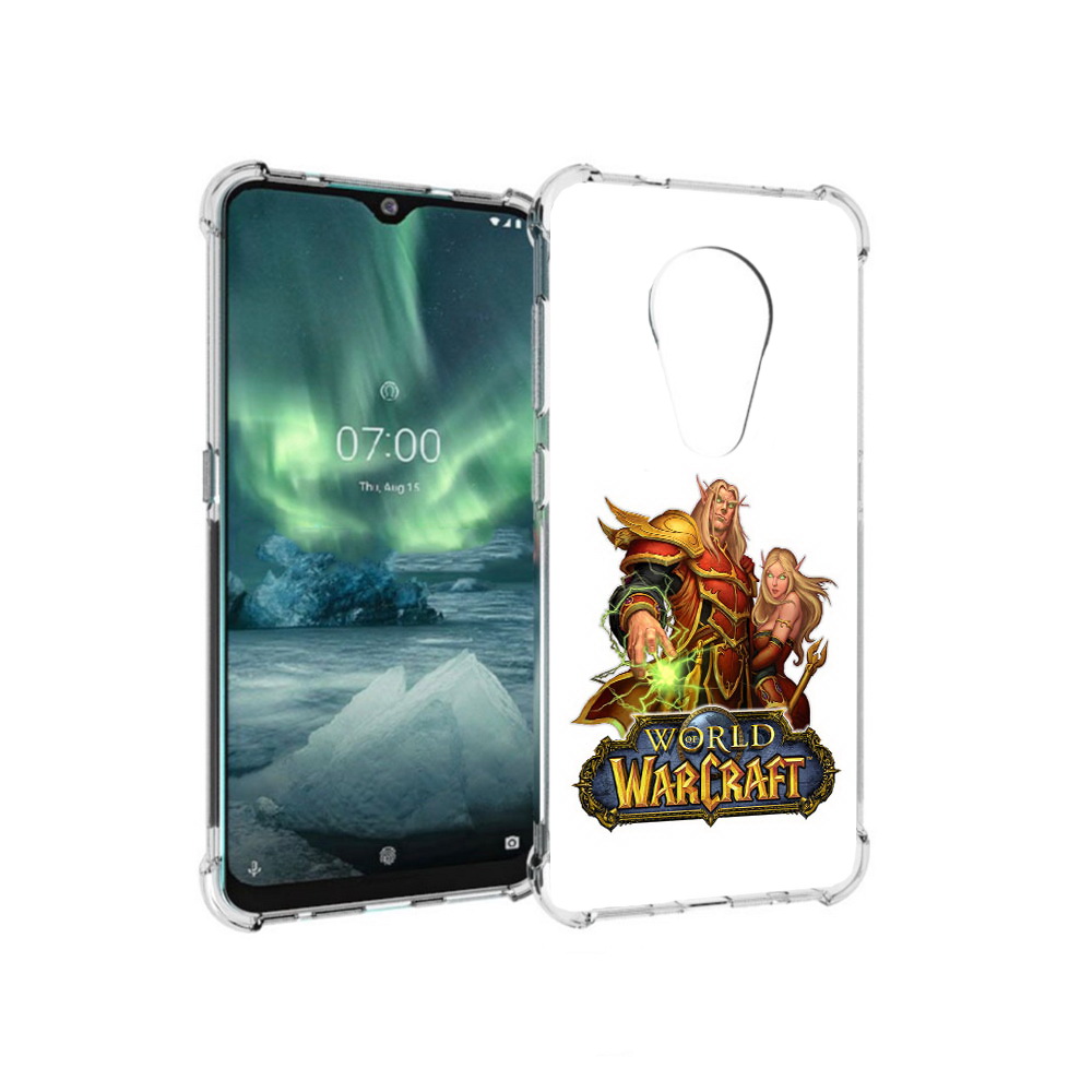 

Чехол MyPads Tocco для Nokia 7.2 варкрафт2 (PT139171.105.256), Прозрачный, Tocco