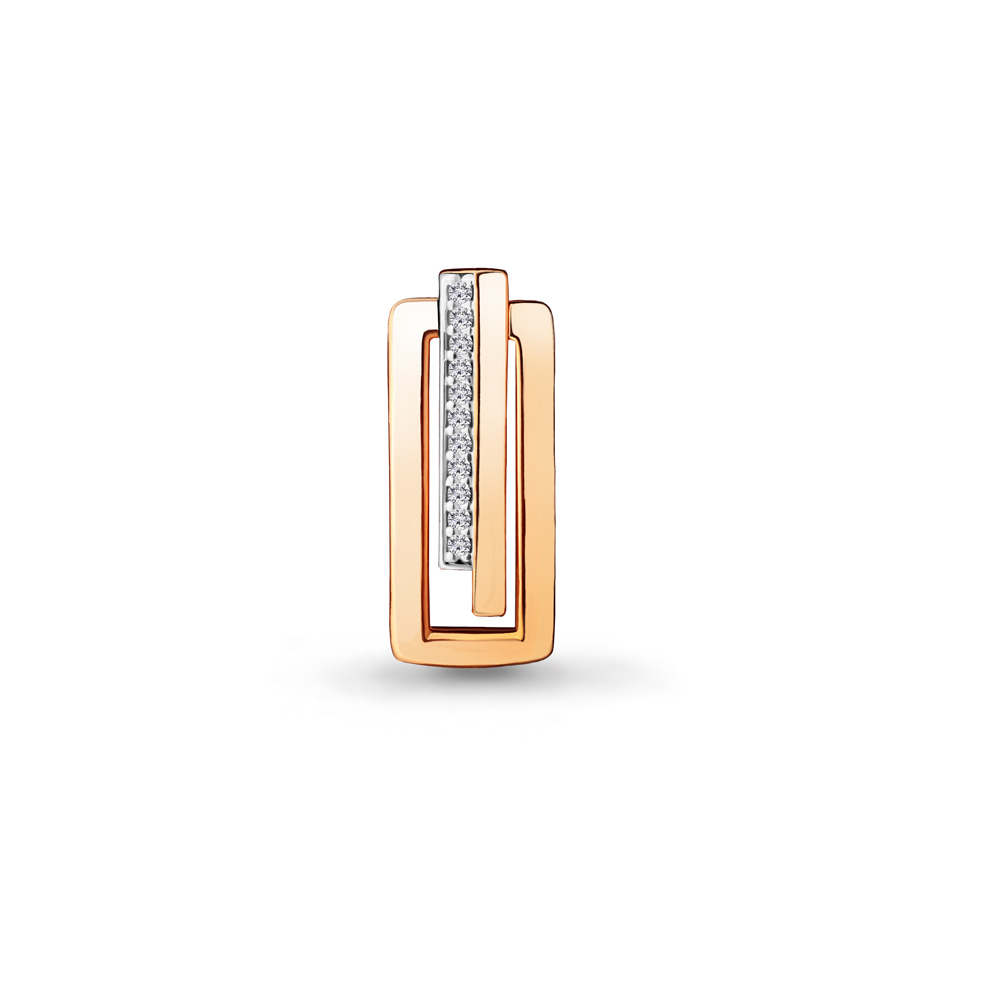 

Подвеска из серебра с фианитом Aquamarine 24246А_925_з, 24246А_925_з