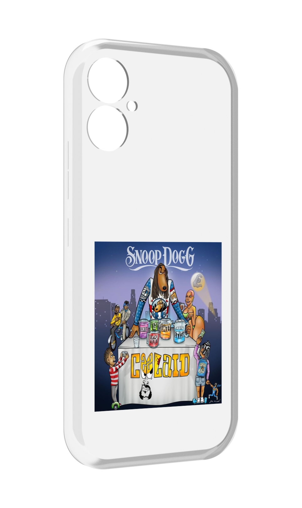 

Чехол MyPads Snoop Dogg COOLAID для Tecno Spark 9 Pro \ Spark 9T, Прозрачный, Tocco
