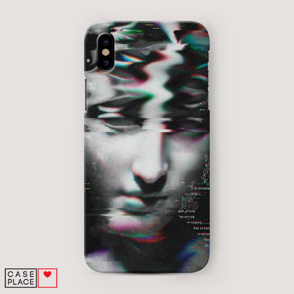 

Пластиковый чехол "Glitch Art" на Apple iPhone XS Max (10S Max), 11920-7