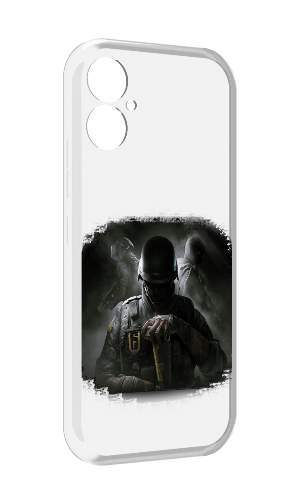 

Чехол MyPads Rainbow Six Siege для Tecno Spark 9 Pro \ Spark 9T, Прозрачный, Tocco