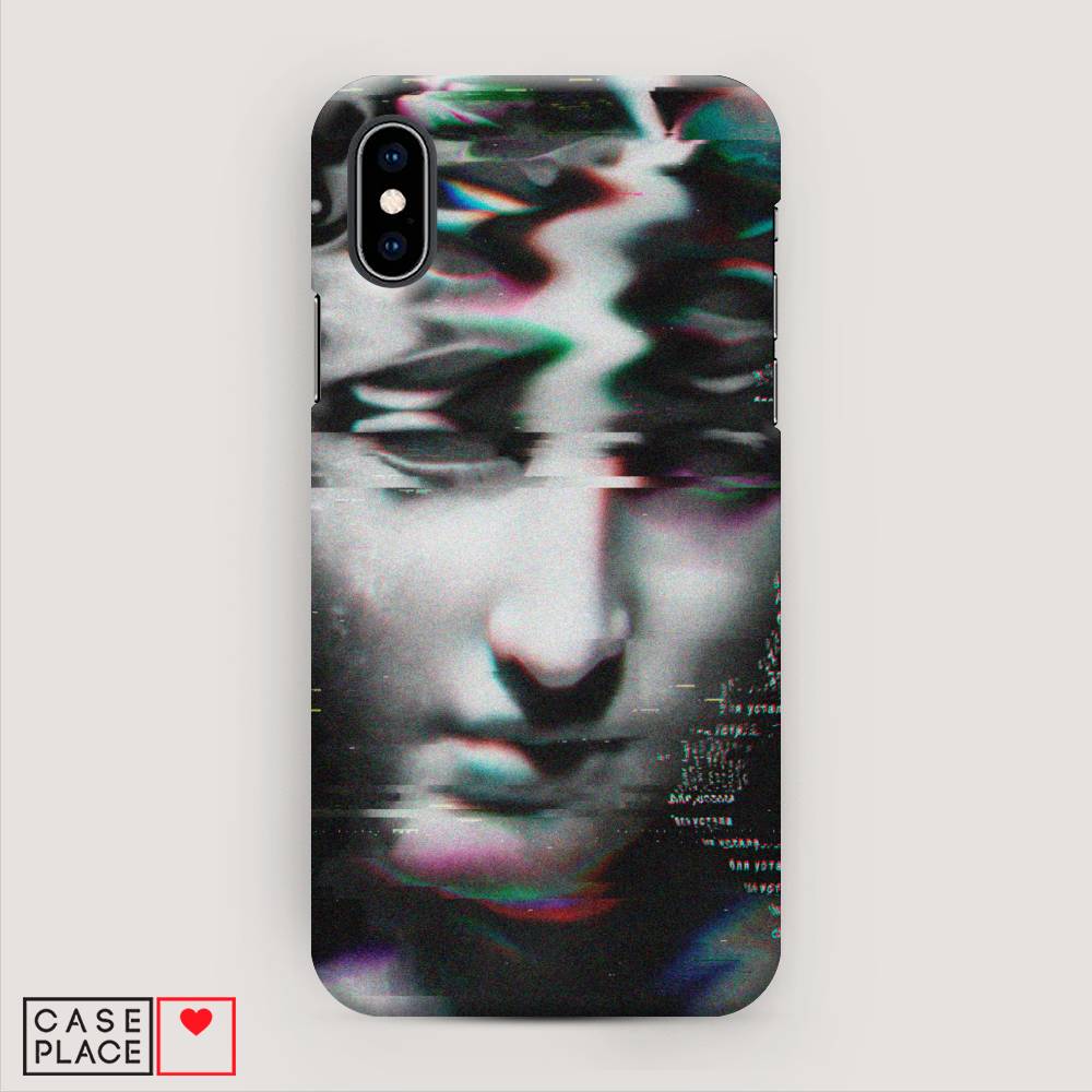 

Пластиковый чехол "Glitch Art" на Apple iPhone X (10), 11020-7