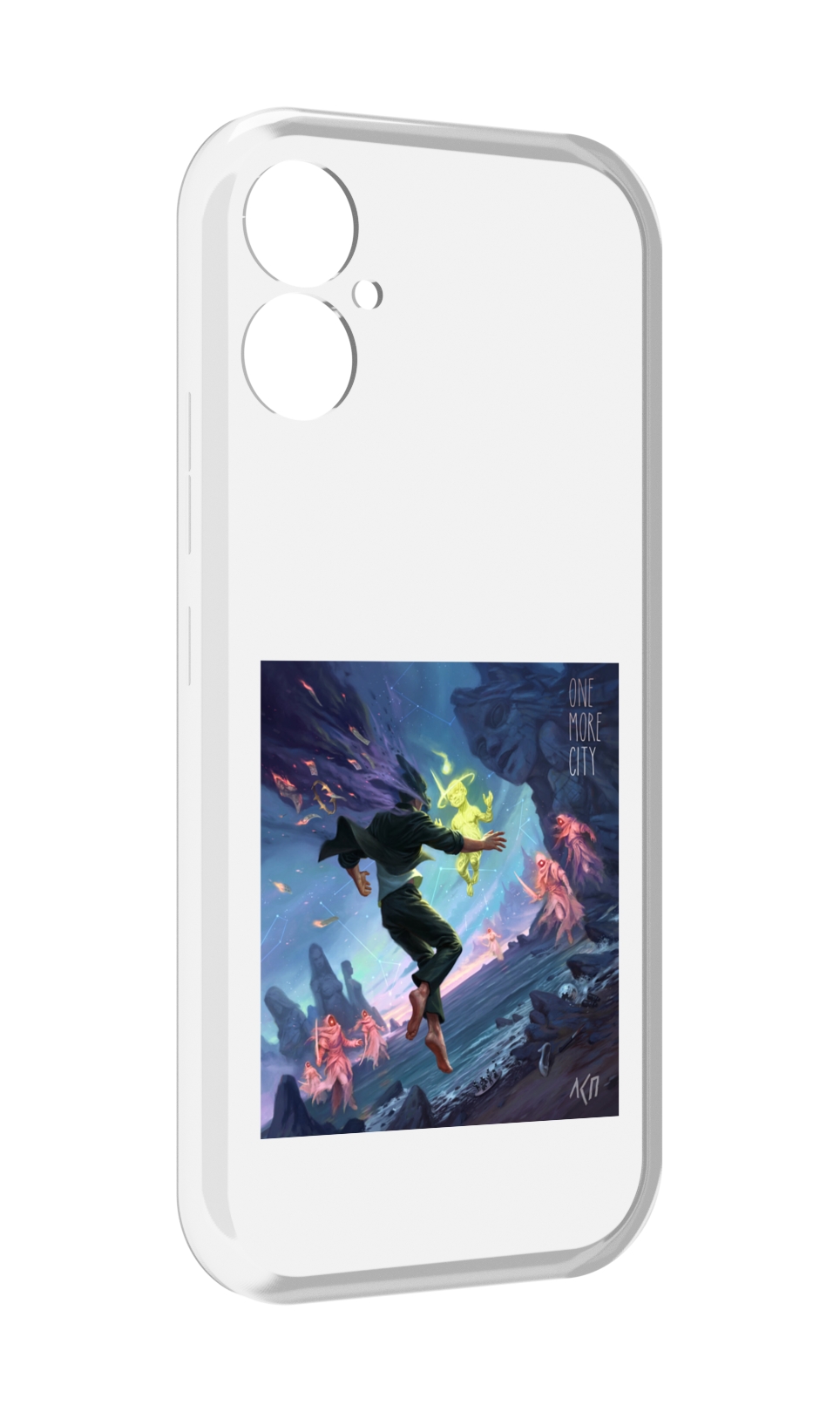 

Чехол MyPads One More City ЛСП для Tecno Spark 9 Pro \ Spark 9T, Прозрачный, Tocco