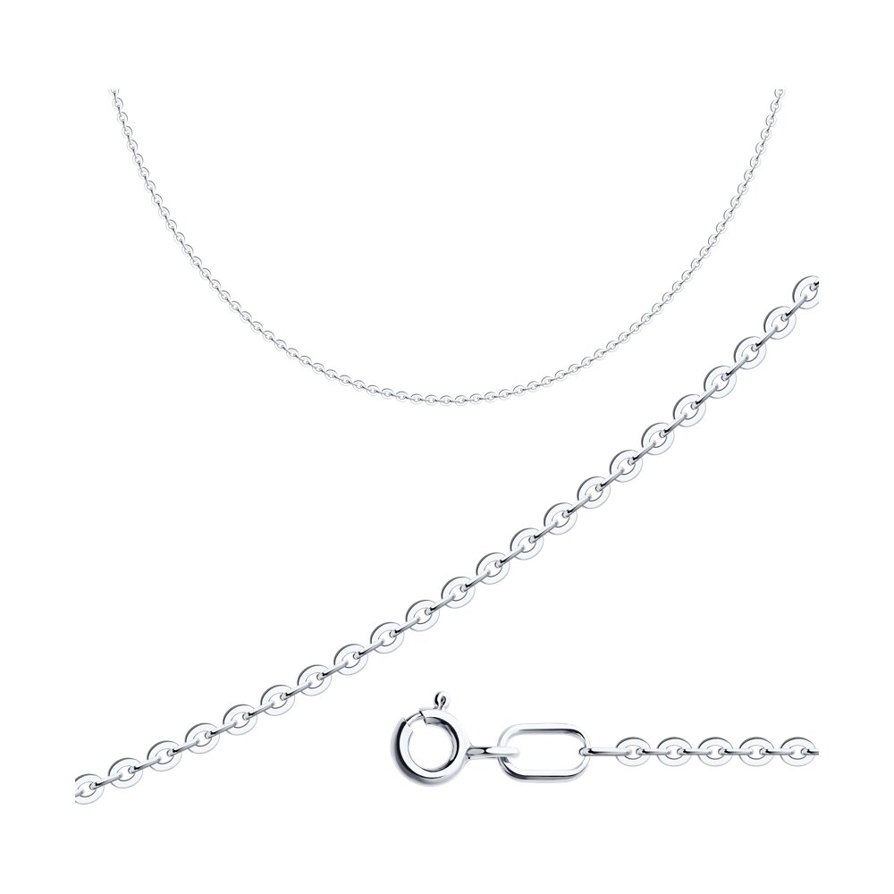 

Цепочка из серебра с 55 см Diamant 96-180-50050-1, 96-180-50050-1