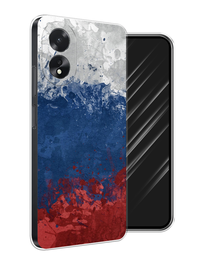 

Чехол Awog на Oppo A18 "Флаг России неровный", Белый;синий;красный, 2515450-1