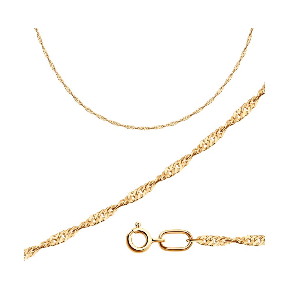 

Цепочка из серебра с 45 см Diamant 93-180-09040-1, 93-180-09040-1