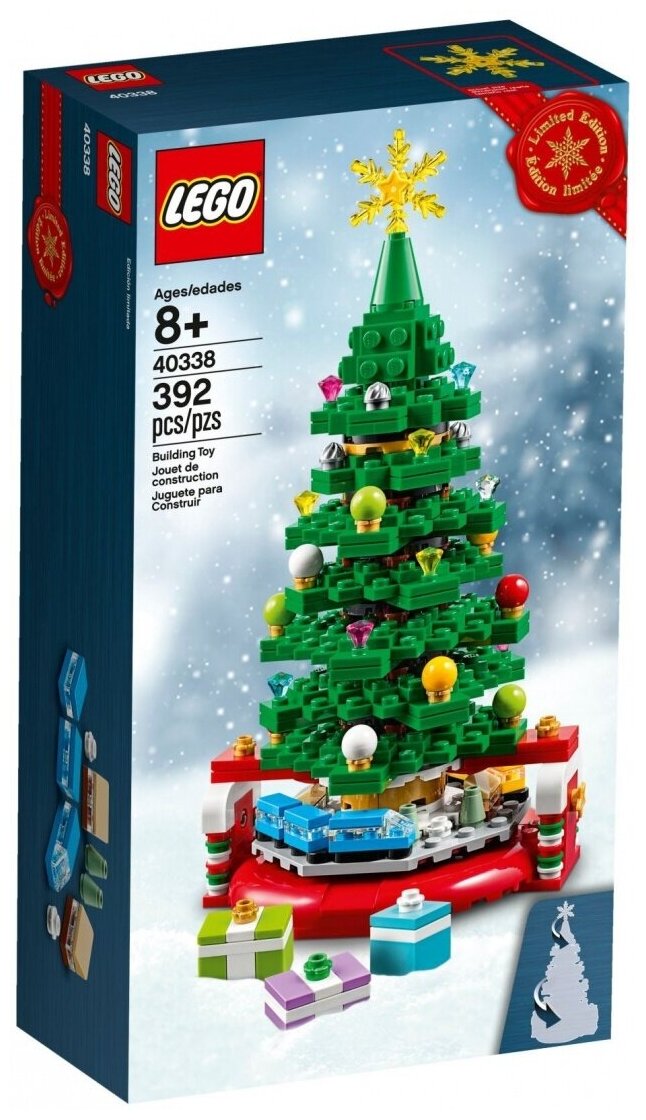 Конструктор LEGO Seasonal 40338 Рождественская Елка конструктор loz ideas mini рождественская ёлка 1283 667 дет