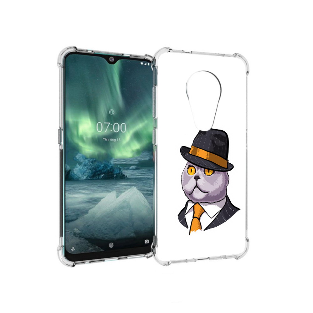 

Чехол MyPads Tocco для Nokia 7.2 британец (PT139171.105.247), Прозрачный, Tocco