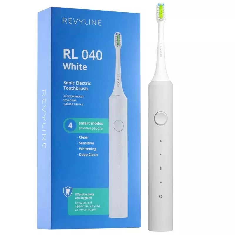 

Электрическая зубная щетка Revyline RL 040 белый, RL 040