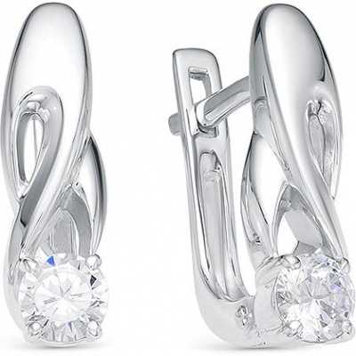 

Серьги из серебра с фианитом АЛЬКОР 02-1063_00КЦ-00, 02-1063_00КЦ-00