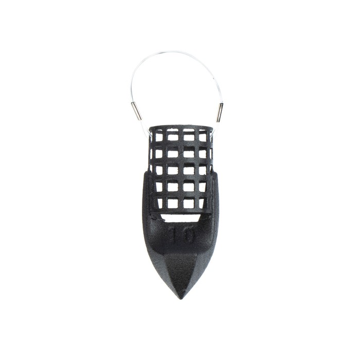 

Груз-кормушка металлическая X-FEEDER ME BULLET ARROW S PERFO, Matt Black, 100 г, 20 мл, Черный