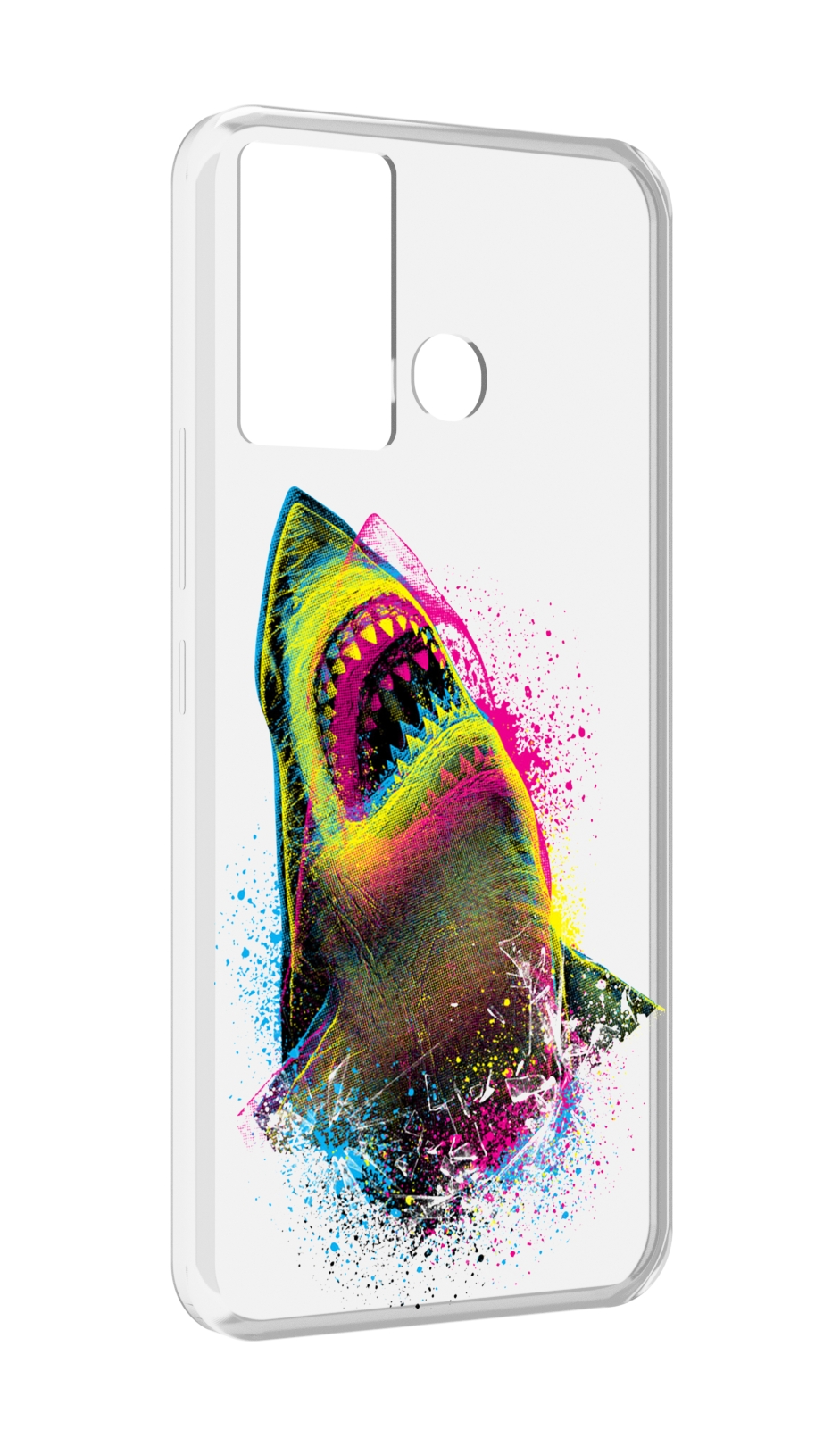 

Чехол MyPads челюсти-2 для Infinix Hot 12 Play, Прозрачный, Tocco