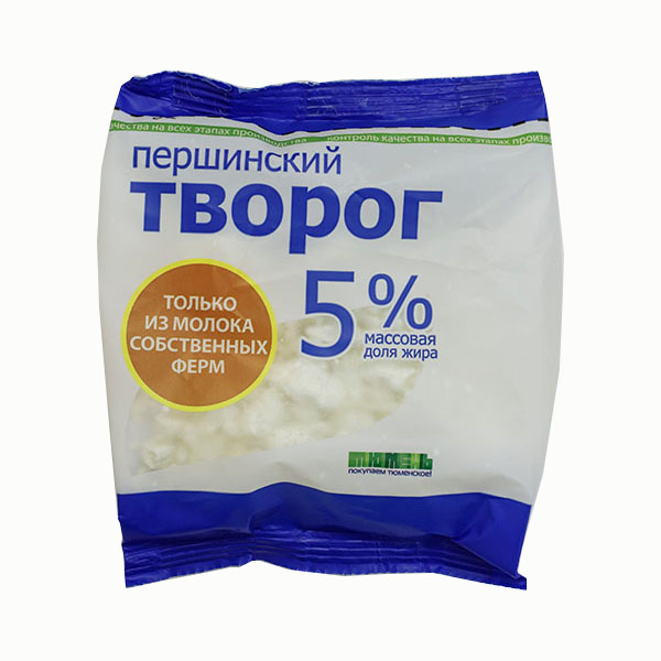 фото Творог першинское 5% бзмж 250 г