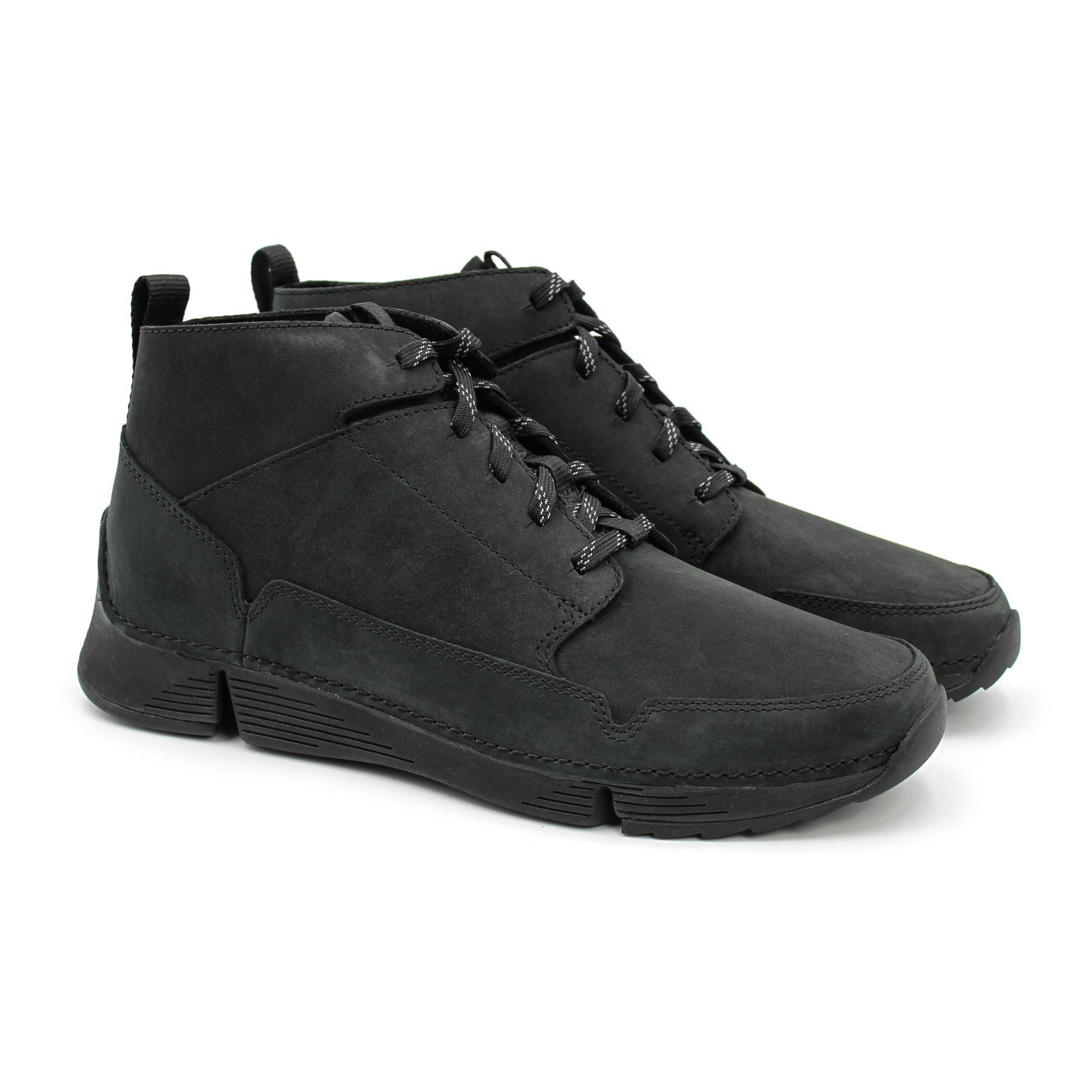 

Ботинки мужские Clarks Tri Glide 26161220 черные 41 EU, Tri Glide 26161220