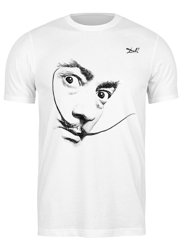 

Футболка мужская Printio Дали белая S, Белый, Дали