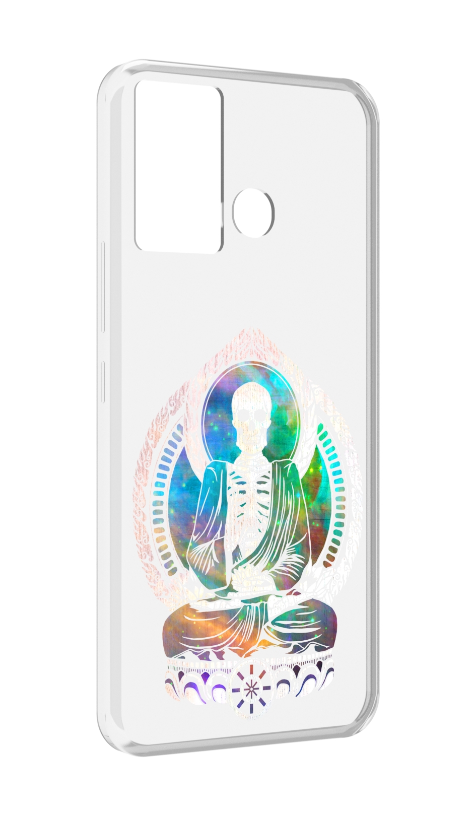 

Чехол MyPads умный скелет для Infinix Hot 12 Play, Прозрачный, Tocco