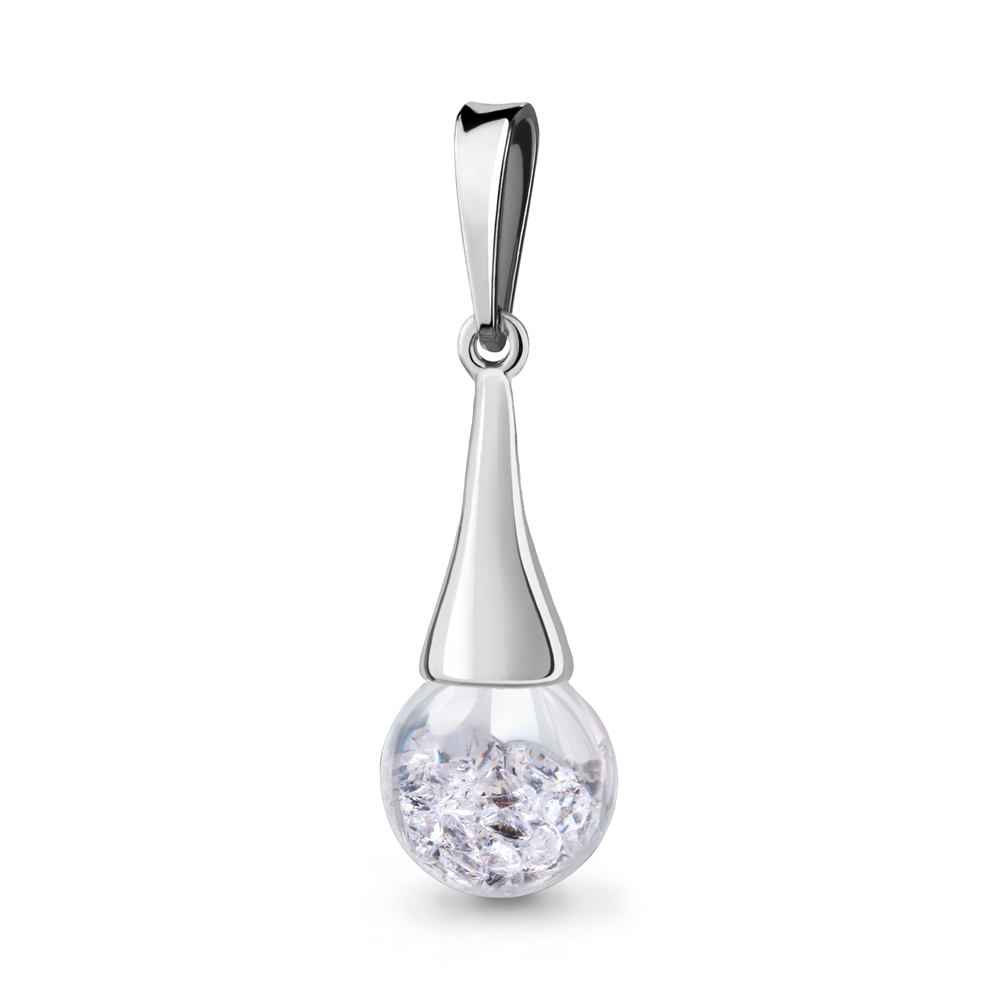 

Подвеска из серебра с стеклом Aquamarine 24230_925_р, 24230_925_р