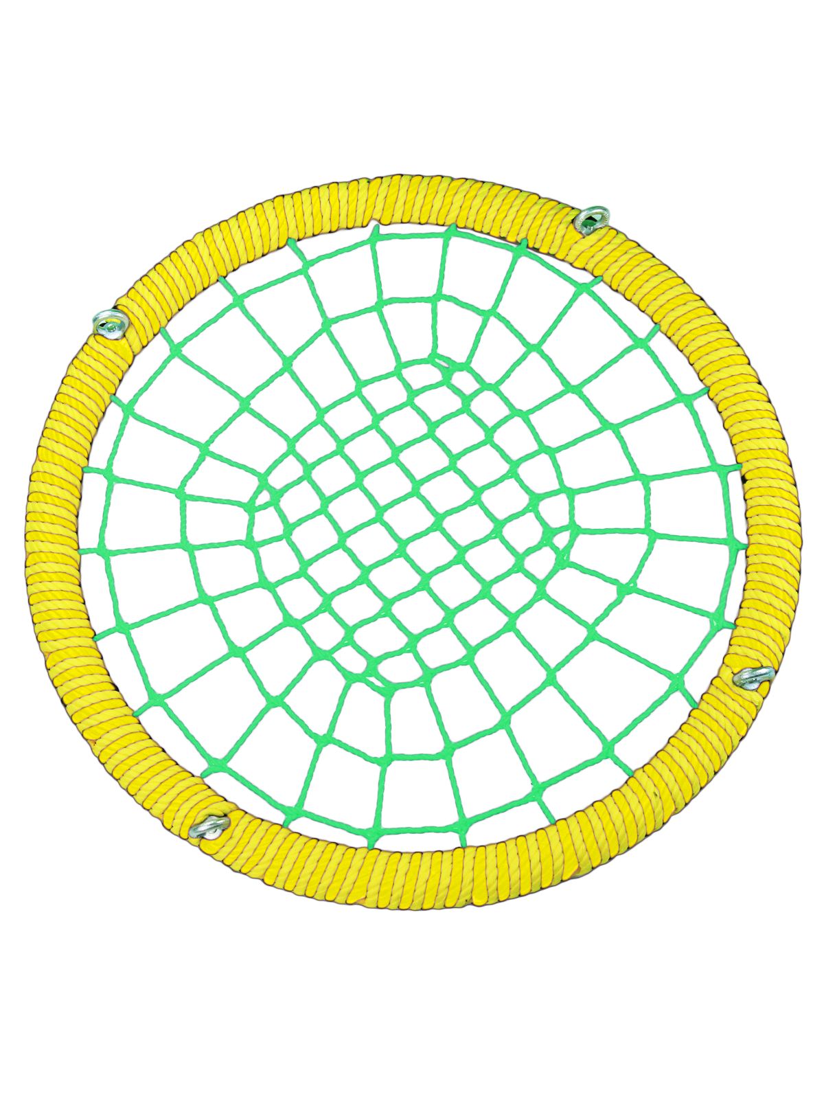 фото Подвесные качели гнездо размер60 см толщина обода 72 мм армированный канат обода 16 мм jinn