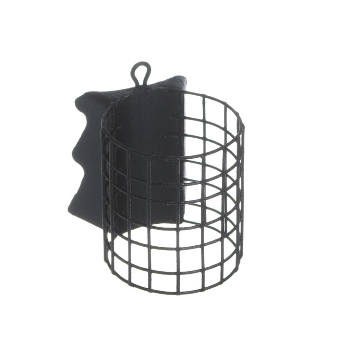 

Груз-кормушка металлическая X-FEEDER ME ALLIGATOR M GRID, цвет Matt Black, 90 г, 35 мл, Черный